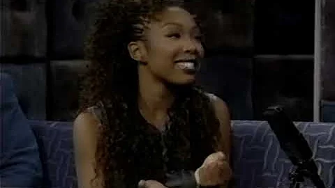 Brandy on Conan O'Brien