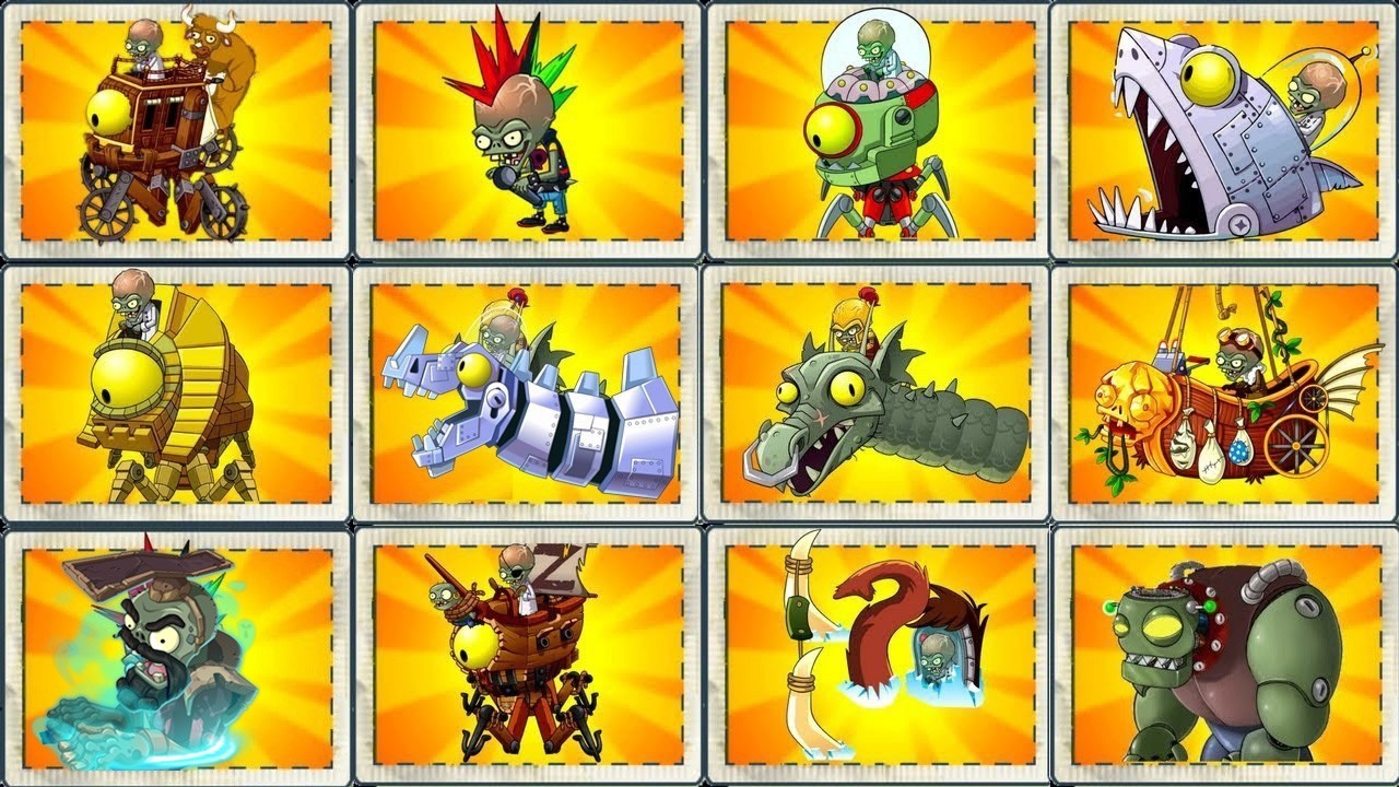 Pvz2 Zomboss Battlez - All Plants Level 1 vs All Zombots - Who Will WIn?