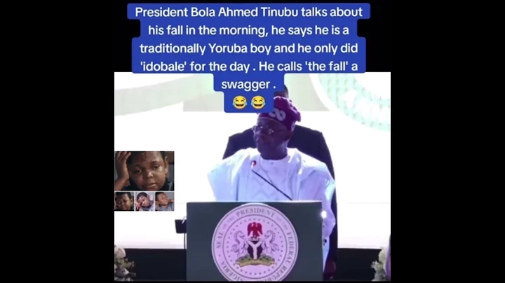 President Bola Tinubu falls while climbing a parade car for Democracy Day Celebration 🇳🇬  #goviral