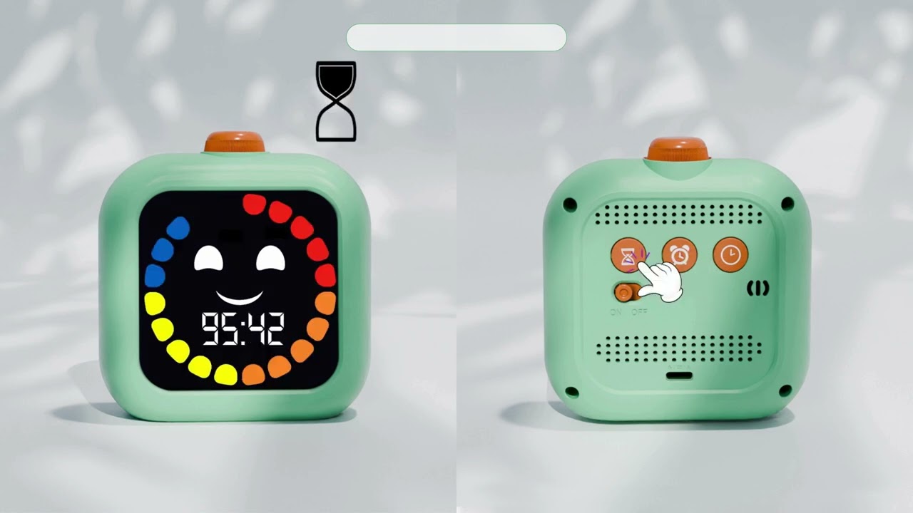 Presenting TimeBuddy Visual Timer for Kids Rechargeable Digital by Visse