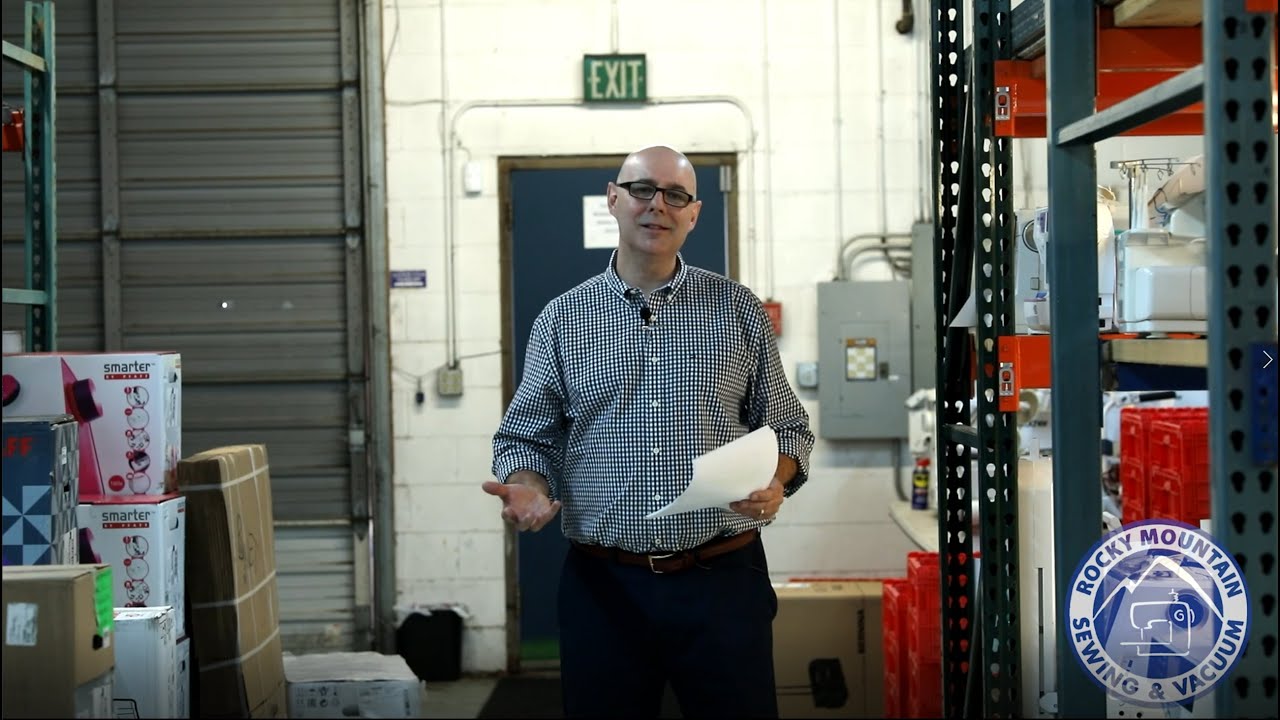 Watch Rob's big announcement for our Huge Warehouse Sale with Sew Expo Prices!
