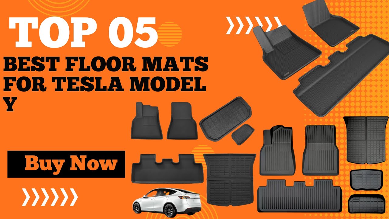 Top 5 Best Floor Mats for Tesla Model Y in 2024, USA