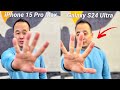 Galaxy s24 ultra vs iphone 15 pro max camera test new king