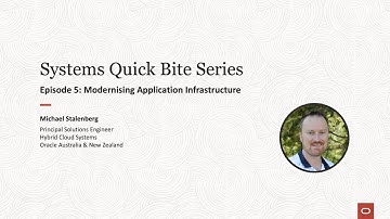 Modern Application Infrastructure