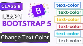 Bootstrap Tutorial: Bootstrap Color Classes | Bootstrap full course in Hindi/Urdu | Class 8