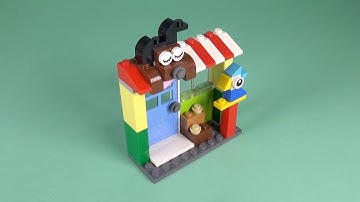 LEGO Pet Shop Building Instructions - LEGO Classic 11003 "How To"