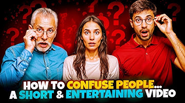 Hoe je iedereen in seconden in de war brengt! | Grappige korte mind-truc uitgelegd