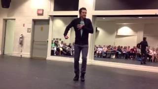 Broadway teachers workshop 2014 choreography andy blankenbu