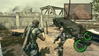 05. Resident Evil 5 Walkthrough - Professional Difficulty - Chapter 2-1 Kijuju Port