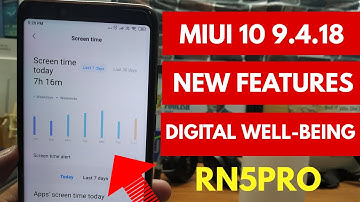 MIUI 10 9.4.18 New Android pie update 9.0 Released For Redmi note 5 pro| New features|