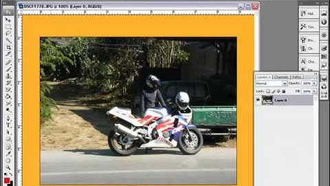 How Too Use The Crop Tool In Photoshop CS3!