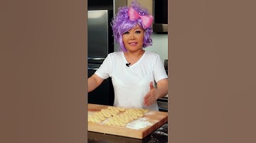 1 minute kkwabaegi, fluffy twisted Korean doughnuts #shorts #doughnuts