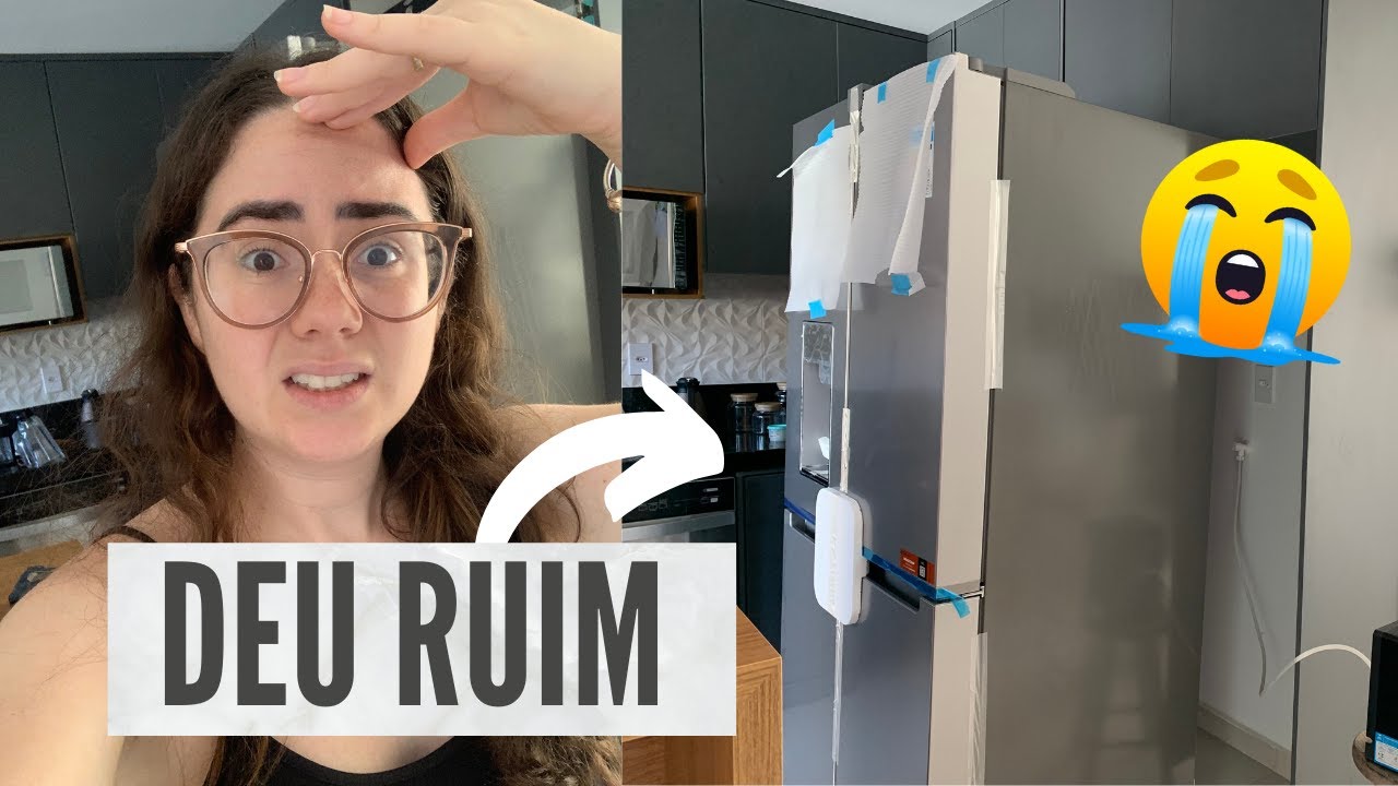 NOSSA GELADEIRA BRASTEMP 4 PORTAS CHEGOU | Isabelle Oliveira