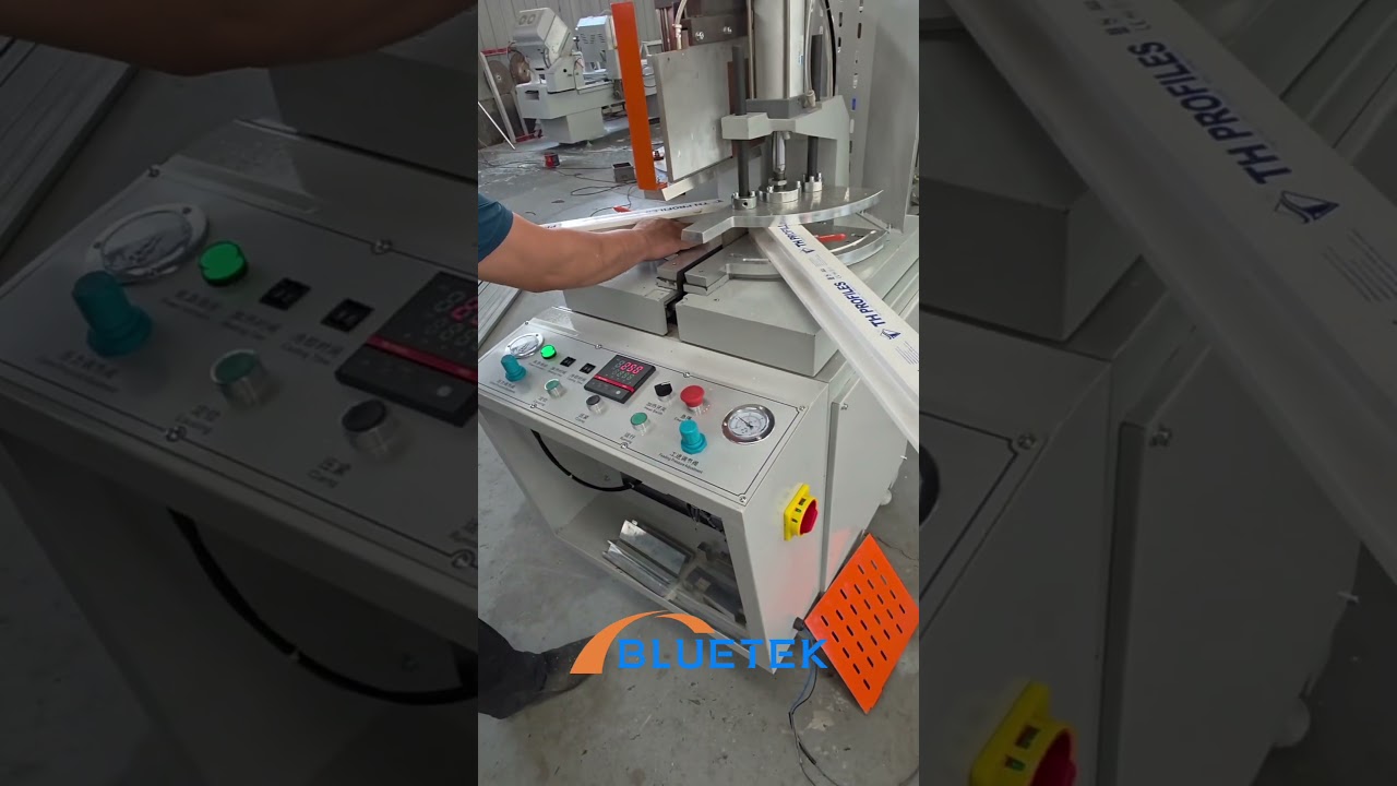 Upvc window door single head welding machine upvc window machine