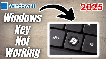 How to Fix Windows Key not Working | 2025 Full Guide