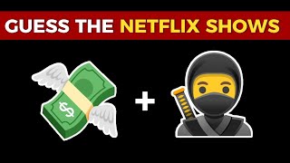 Try To Guess All | Guess the Netflix Show by the Emojis 📺 | Money Heist, You