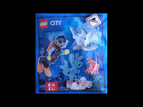 LEGO Instructions | City | 952406 | Diver and Shark | Magazine Gift