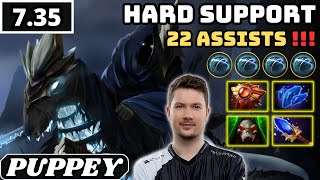 7.35 - Puppey Abaddon Hard Support Gameplay 22 ASSISTS - Dota 2 Full Match Gameplay
