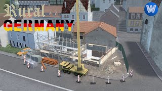 Building a Construction Site | Rural Germany: Cities Skylines (Episode 29)