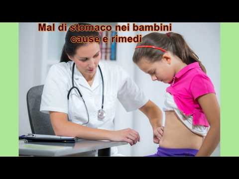 Mal di stomaco nei bambini / cause e rimedi