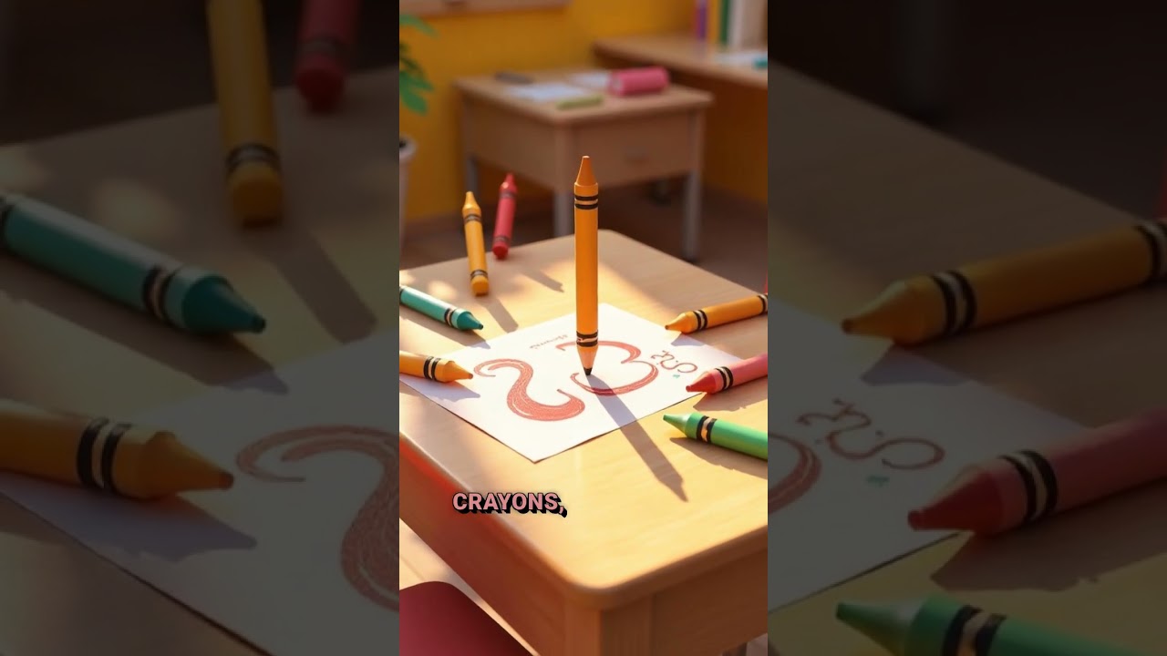 Unity is Beauty! 🖍️ A Colorful Crayon Story for Kids | Tamil Shorts 