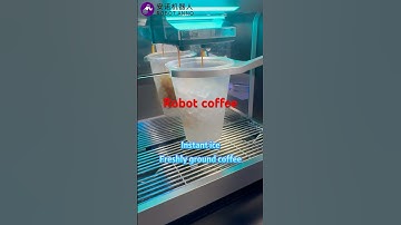 Subvert tradition and welcome the new era of AI robots + coffee!#coffee machine #Anno coffee robot