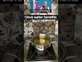 Vaidya Rajesh Kapoor BENEFITS of CLOVE WATE#VaidyaRajeshKapoor #healthy #recipe #clove #water #vomit