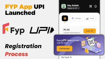 fyp new upi update. fyp payment app upi setup full process. fyp scan and pay. fyp update