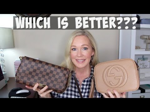 Louis Vuitton Favorite MM vs Gucci Soho Disco - YouTube