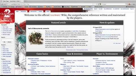Guild Wars 2 Tutorial: Wiki Editing Basics