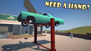 HELPING FRIENDS WORK ON THEIR JUNKYARD CARS!! - MY GARAGE (MULTIPLAYER)