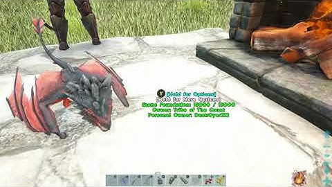 ARK Survival Evolved first wyvern egg on Crystal Isles