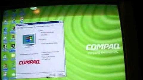 (Old Video) Compaq Presario 5000