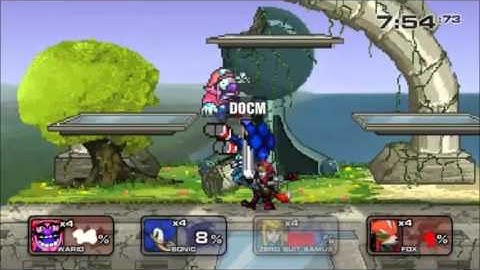 SSF2 - Crazy Glitch in Doubles