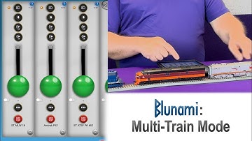 Control Multiple Locomotive from one Device with the Blunami App
