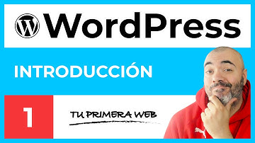 CURSO BÁSICO de WordPress #1 - Crea una página web desde cero PASO a PASO - Tutorial en Español