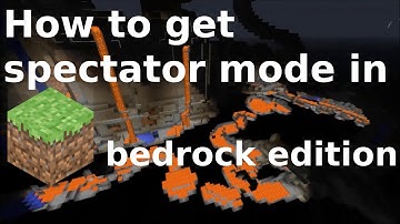 How to get spectator mode on bedrock Ps4/Ps5/Xbox/Pocket edition (2022)