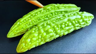 Bitter gourd recipe, I only found out today. Adding more of this step will not lose any nutrients,