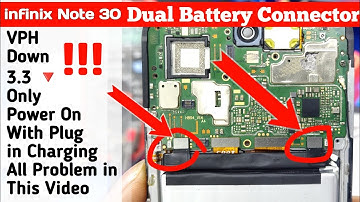 infinix Note 30 Charging And Power On Problem And VPH Down Problem