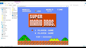 super mario bros with python and pygame