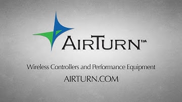 AirTurn Wireless Controllers and Performance Equipment