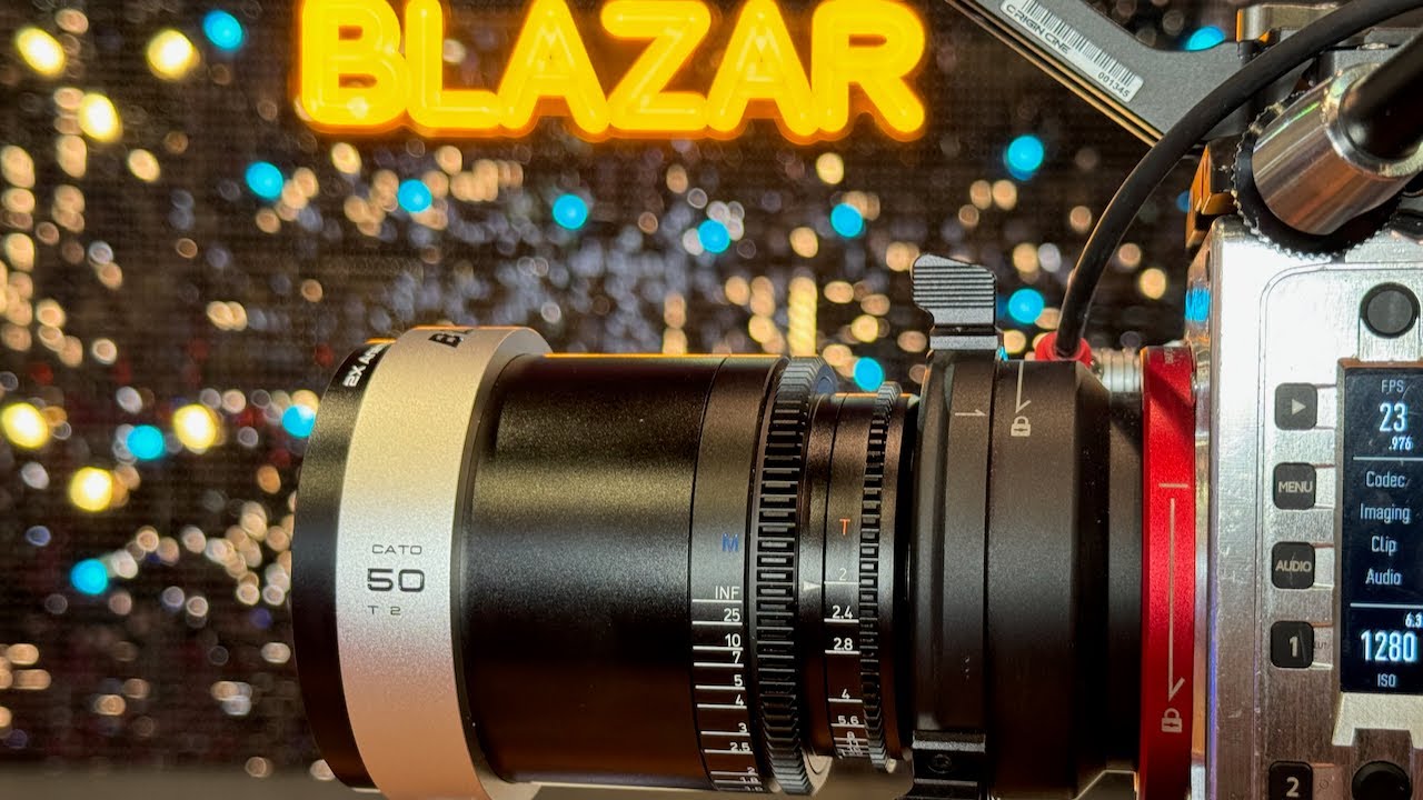 Blazar lens Cato 2x Anamorphic Series First Look - YouTube