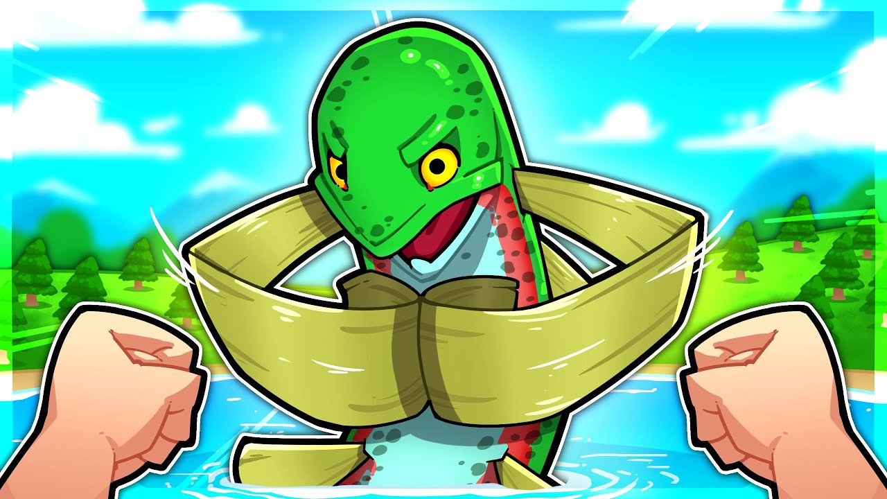 The only way to catch fish is to fight