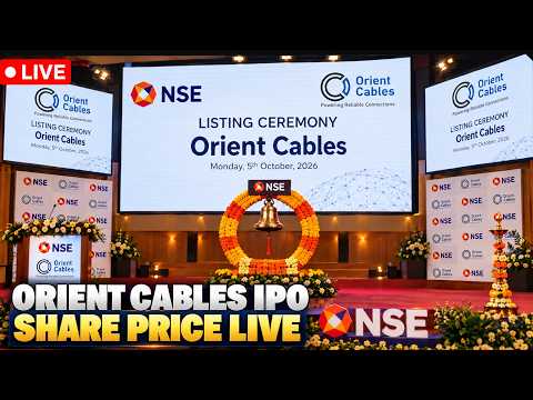 Harga Saham Orient Cables LIVE | Orient Cables NSE LIVE | Pencatatan IPO LIVE | PENCATATAN IPO NSE LIVE