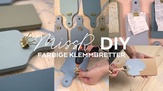 Easy Diy Klemmbretter Kreative Bastelidee Für Dein Zuhause