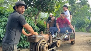 Hiếu Khổng Lồ Lái Xe Công Nông Chở Anh Em Vào Rẫy Voi Đắk Lắk Mơ Vlogs