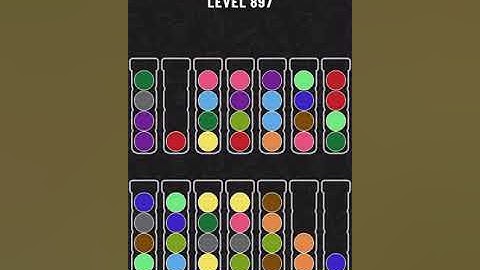 【Ball Sort Puzzle】Level.897