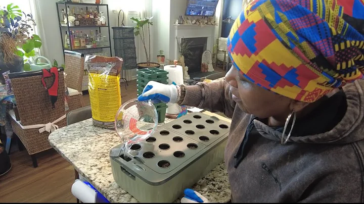 Winter Indoor gardening, starting new seeds in the Vego   EZ Leafy Planter & Hydroponics #WIG2025