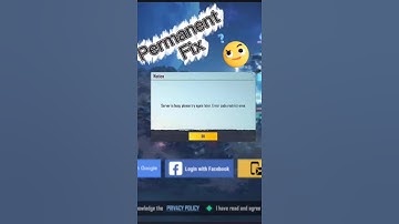 server is busy please try again later error code restricted area fix #pubg #earrorfix #gameloop #pc