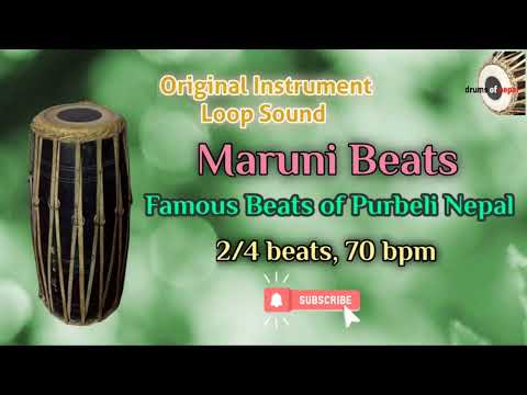 Loop sound  || Maruni || Famous Beats of Purbeli Nepal || 2/4 Beats, 70 bpm